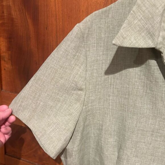 Scarlett vintage blouse short sleeve size 14 - Picture 3 of 7